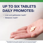 Metagenics Lipo-Gen supplement label detail outlining lipotropic nutrients and Vitamin B12 content