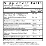 VitaMonk CortiTrax 60 capsules bottle showing natural stress relief supplement