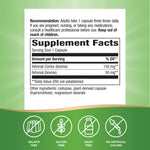 Authentic USA imported adrenal energy supplement bottle layout