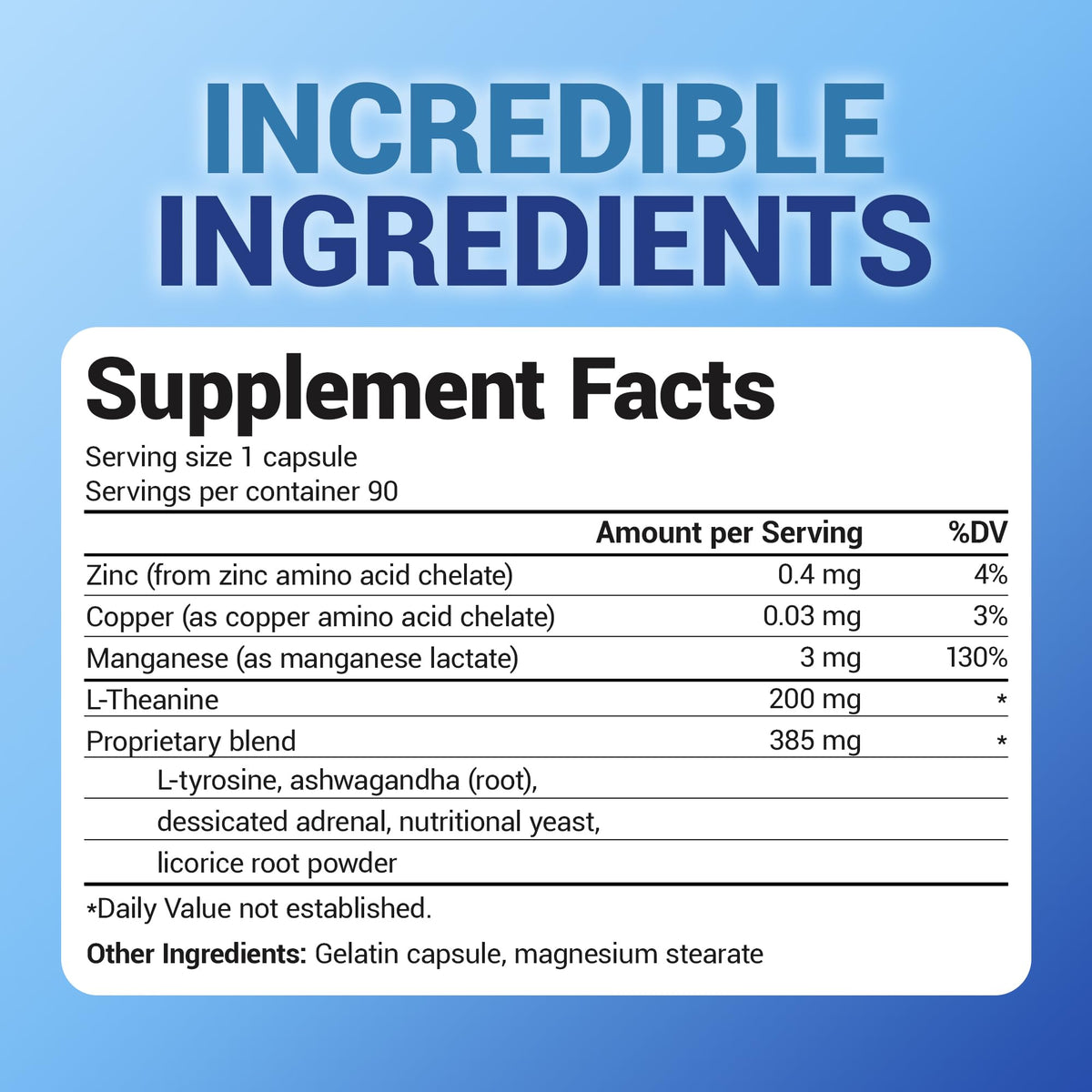 Authentic imported Dr Berg adrenal health supplement for mood balance