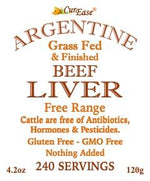 CurEase Desiccated Beef Liver Powder texture fine natural brown superfood powder