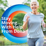 Dona Glucosamine Sulfate 60 caplets packaging showing ingredients and dosage
