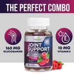 Nature's Choice extra strength joint flexibility gummy supplement clear directions for use section