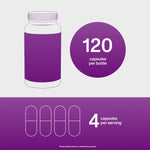 Vital Proteins 750 milligram beef liver dietary supplement bottle base view