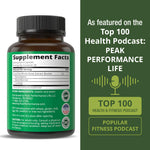 Authentic Peak Performance packaging highlighting gluten-free and non-GMO labels