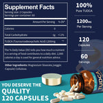 Totaria ultra strength liver and gallbladder cleanse capsules ingredient panel