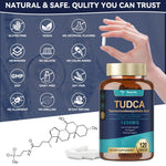 Totaria health authentic USA imported TUDCA bile salts packaging detail