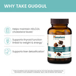 Himalaya plant based cholesterol support supplement with non GMO and gluten free certification badges