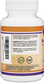 USA manufactured Double Wood Supplements liver support bottle showing cGMP badge