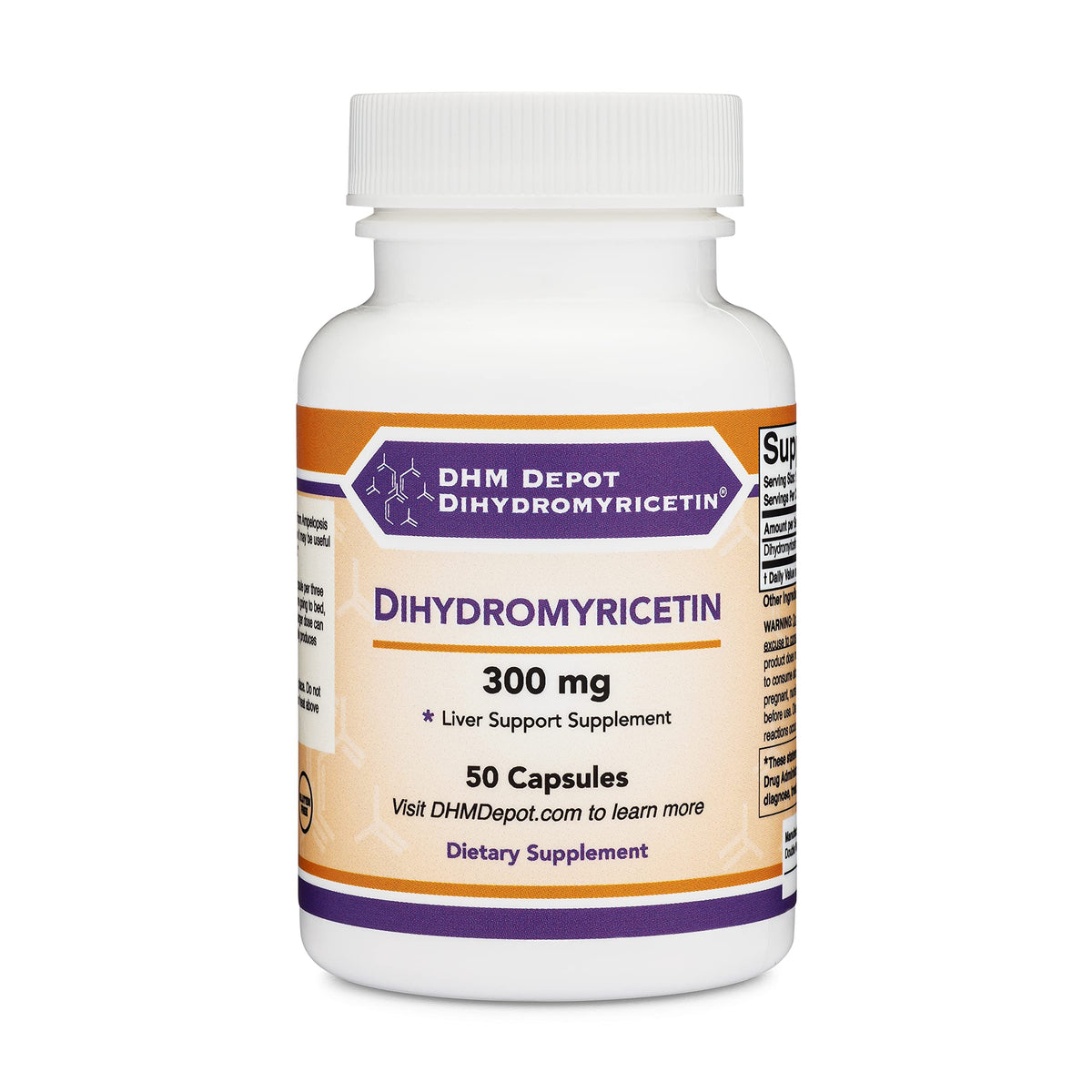 Double Wood Dihydromyricetin 300mg capsules third party tested premium supplement