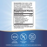 Nature's Way Max Potency Probiotic package highlighting 4 strains for immune and colon support.