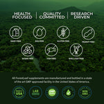 USA imported ForestLeaf grass fed beef organ complex dietary capsules for optimal health.