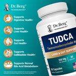 Dr. Berg TUDCA capsule close up authentic imported USA wellness product