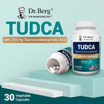 Dr. Berg liver and gallbladder support dietary supplement premium white bottle packaging
