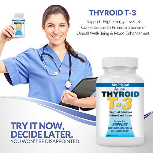 Close up of the non GMO allergen warning and soy content on Absolute Nutrition Thyroid support bottle
