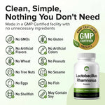 USA imported digestive health probiotic tablets by Natural Foundation Supplements.