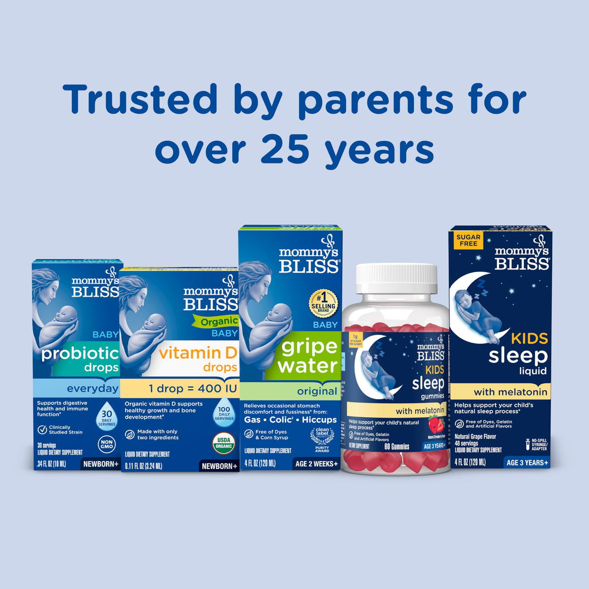 Indian e-commerce delivery package of authentic baby wellness drops
