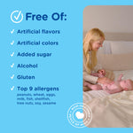 Authentic Mommy's Bliss baby digestive care drops box side panel.
