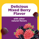 Gluten free pectin based mixed berry digestive gummies ingredient list view