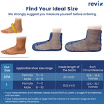 Close up of soft sherpa fabric on Revix foot warmers