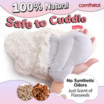 Internal flaxseed and clay bead pack for Comfheat cloud heating pad