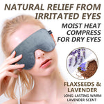 AiricePac moist heat mask showing soft minky fabric