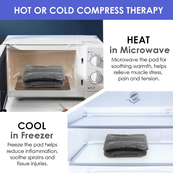 Meisenhome 8x18 inch heating pad on back for pain relief
