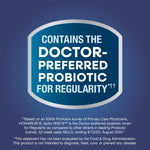 Nature's Way Fortify Women's Probiotic 30 count bottle showing non GMO and gluten free certifications