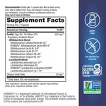 Nature's Way Fortify Digestive Health supplement for adults side view emphasizing the 11 probiotic strains