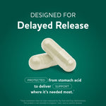 Authentic imported MAV Nutrition digestive regularity supplement bottle on clean background