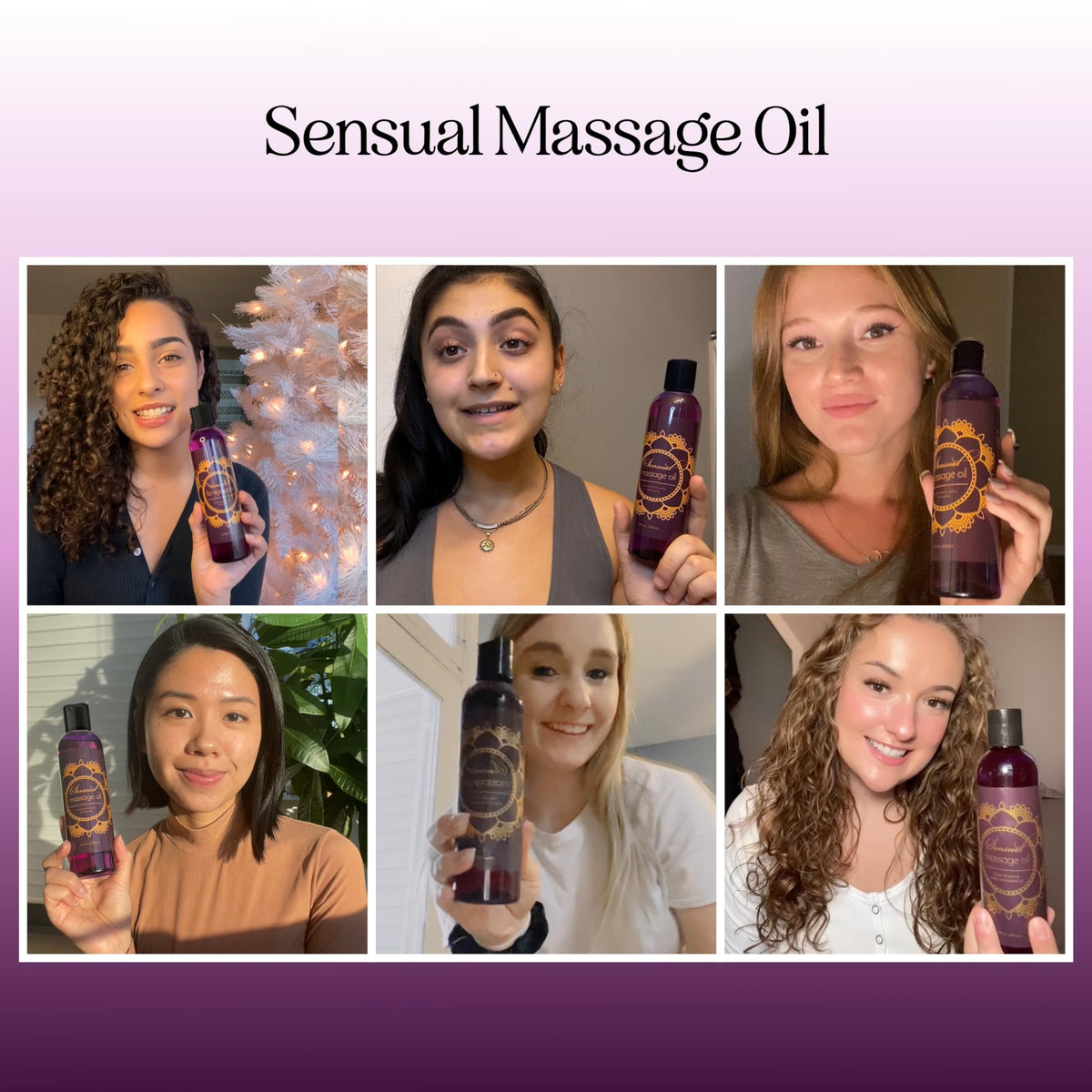 Lavender relaxing couples massage oil for therapy 8 fluid ounce