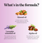 Premium therapeutic grade lavender body moisturizer for sensitive skin