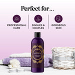 Vegan and non GMO romantic massage oil for couples date night