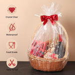 Using Mauproy clear wrap for floral bouquets