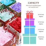 Eco-friendly craft paper filler for gift wrapping