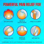 Back packaging details showing ingredients and directions for Icy Hot original cream
