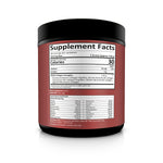 Wholesome Wellness unflavored collagen protein powder supplement nutritional facts label close up