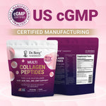 Premium imported Dr. Berg nutritionals collagen powder side panel details