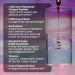 NatureWise Mixed Berry liquid collagen tubes box showing supplement facts