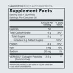 Vital Proteins Collagen Gummies nutritional facts label