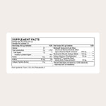 Thorne Collagen Plus premium grass fed peptides supplement nutritional facts label