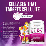 Vitauthority Multi Collagen Burn Unflavored powder texture