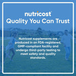 Nutricost Hyaluronic Acid 100mg Full Bottle Packaging