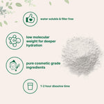 Micro Ingredients Hyaluronic Acid Serum Powder vegan and gluten free label
