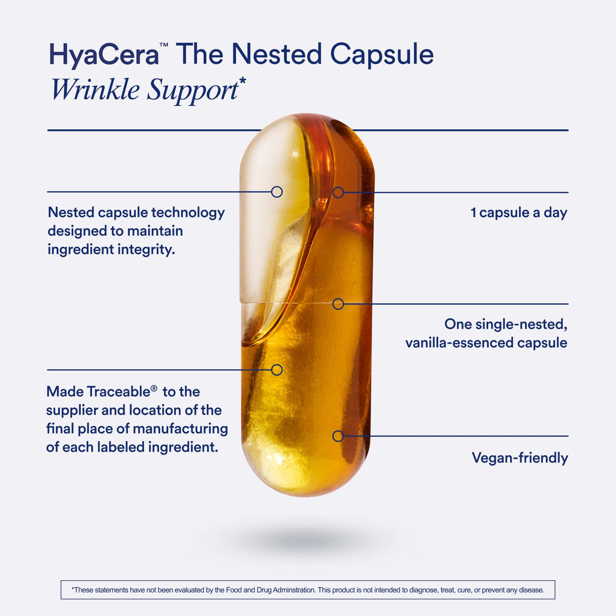 Ritual HyaCera authentic USA imported supplement top seal