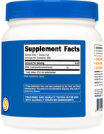 Nutricost 500 servings joint health powder container showing clear directions for daily use.