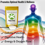 Authentic USA imported Happy Body 454 gram dietary supplement container view