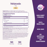 Natrol kids 1 milligram pectin based vegetarian sleep gummies close up details
