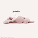 Authentic imported Natrol Melatonin 100 count bottle standing upright