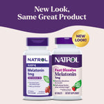 Natrol drug free sleep support tablets dietary supplement panel details